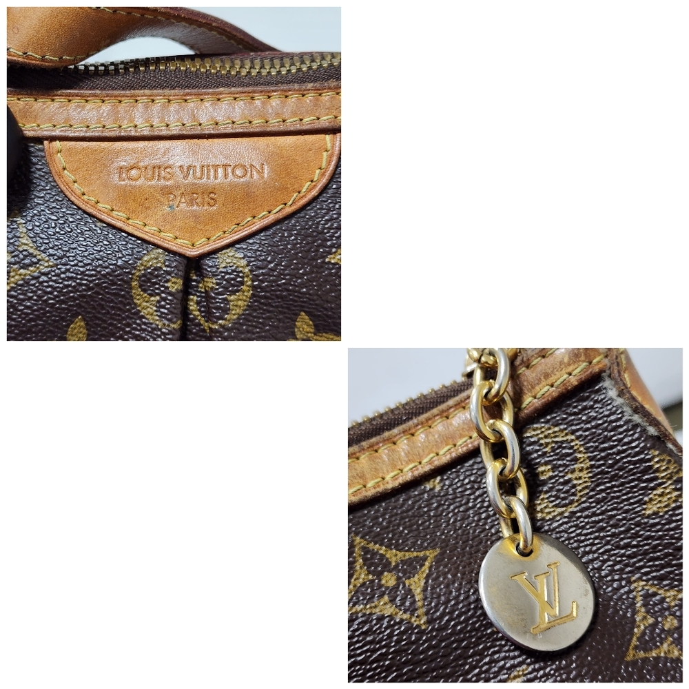 LOUIS VUITTON Monogram Palermo PM Shoulder Bag Brown - Picture 7 of 16